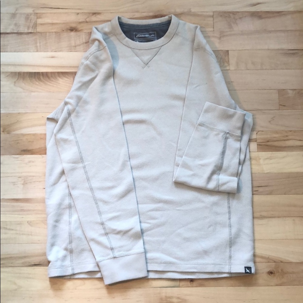 Eddie Bauer waffle knit long sleeve shirt